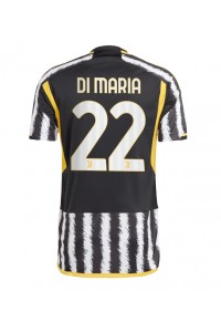 Fotbalové Dres Juventus Angel Di Maria #22 Domácí Oblečení 2023-24 Krátký Rukáv